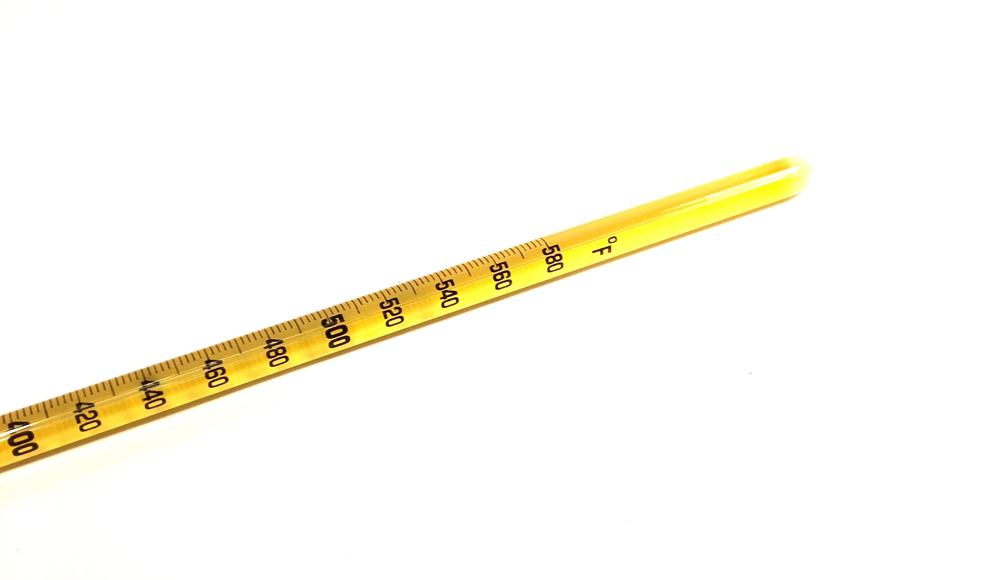HVAC Gold Case Thermometer Liquid 2'' Aluminum 4.5'' 50 / 400 F / C 1 / 2''  NPT Bottom